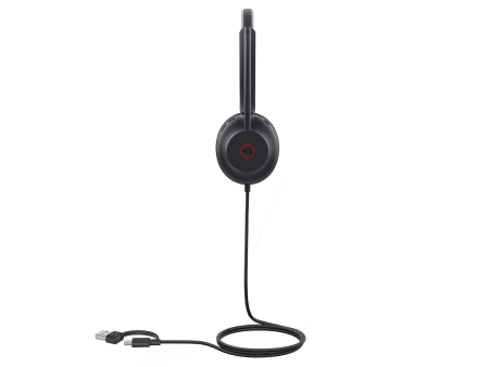 Yealink UH35 Mono UC USB-C/A, проводная USB гарнитура